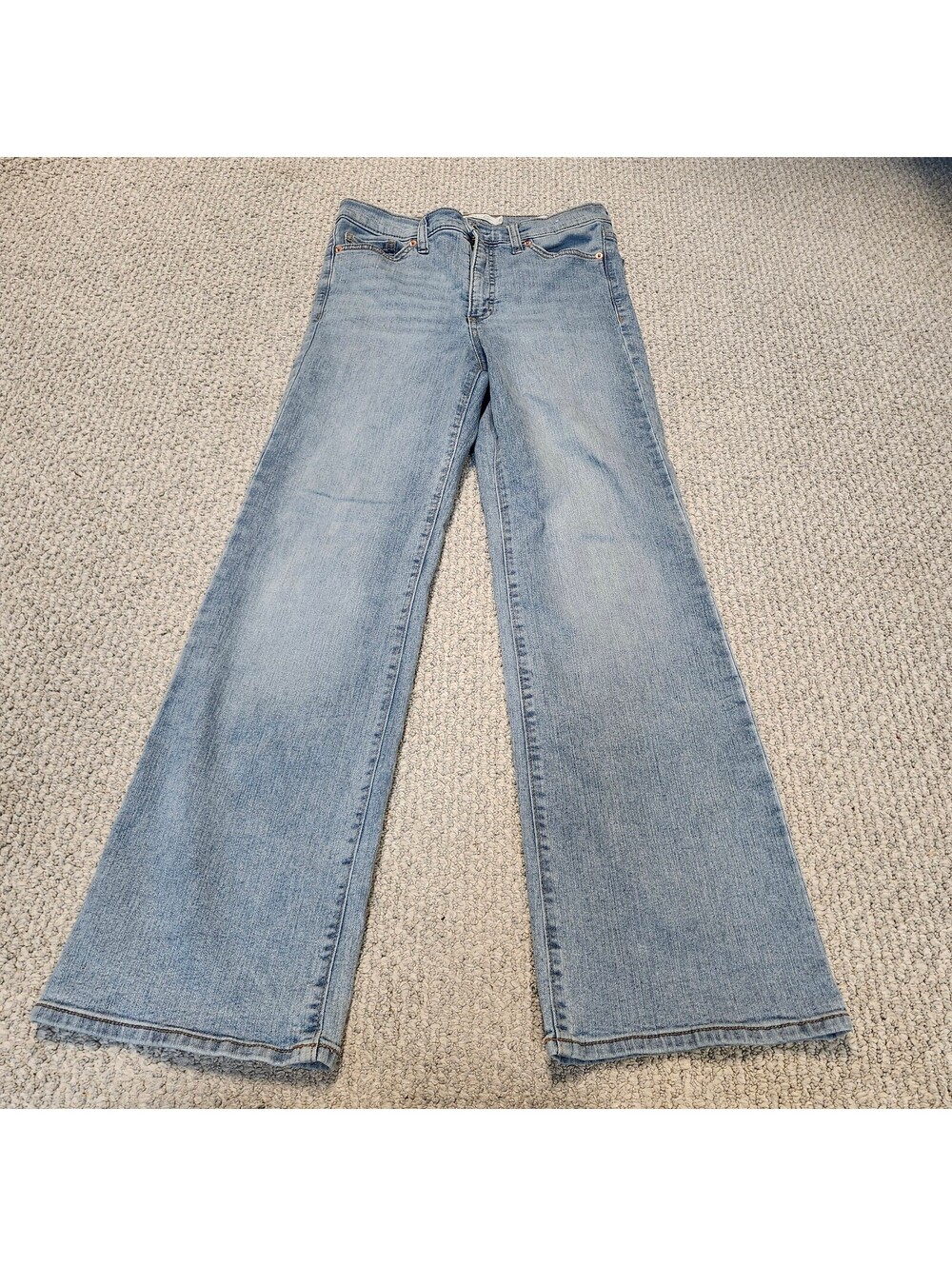 Jessica Simpson Mid Rise Bootcut Jeans Size 8/29 Light Blue Denim